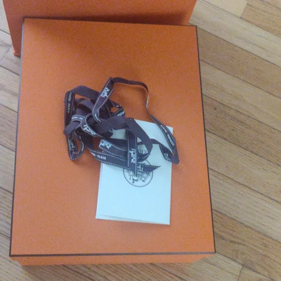 Hermes shoe box,shopping bag,holder Storage